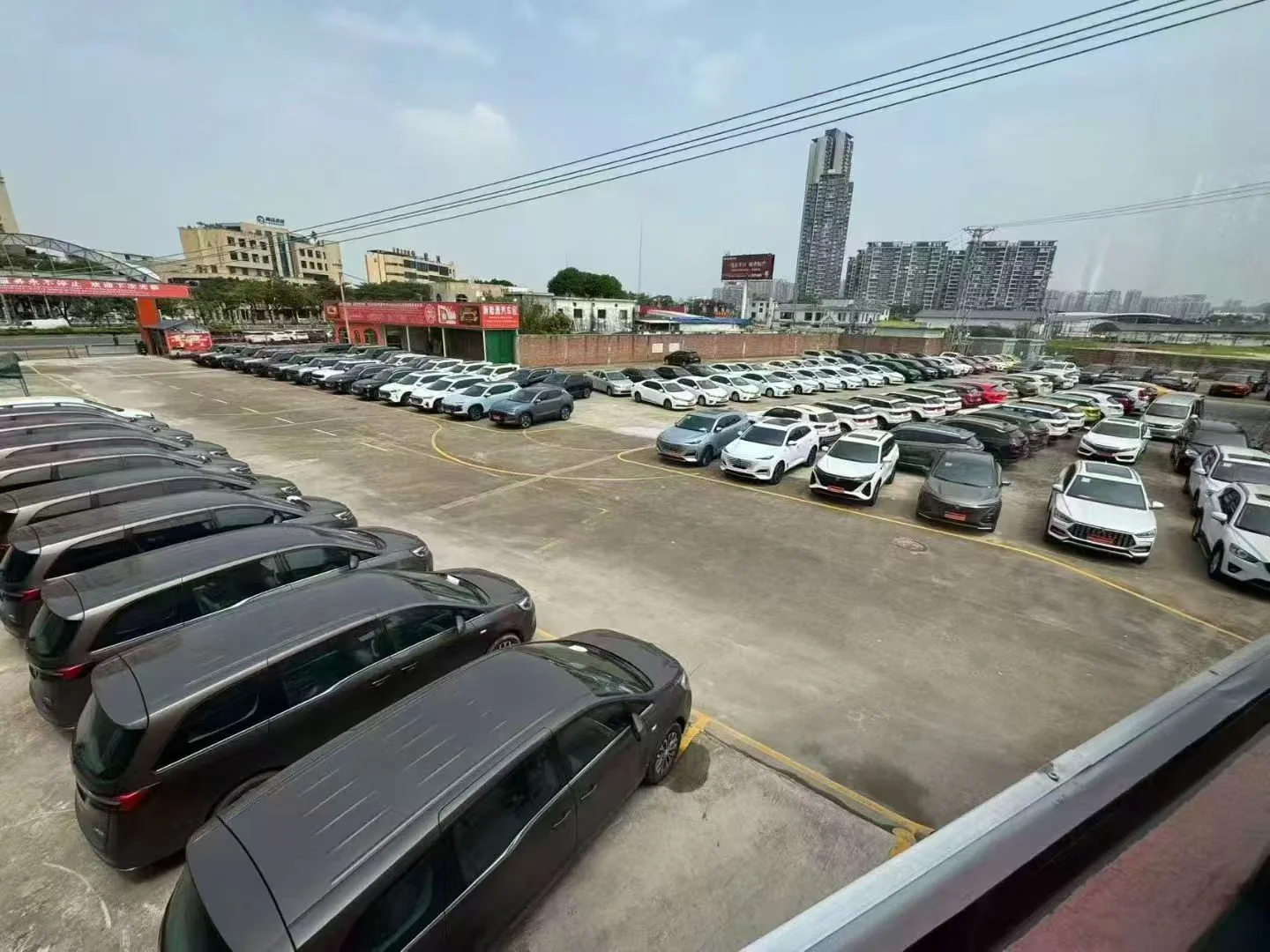 Vehicle stock at our sourcing base in China